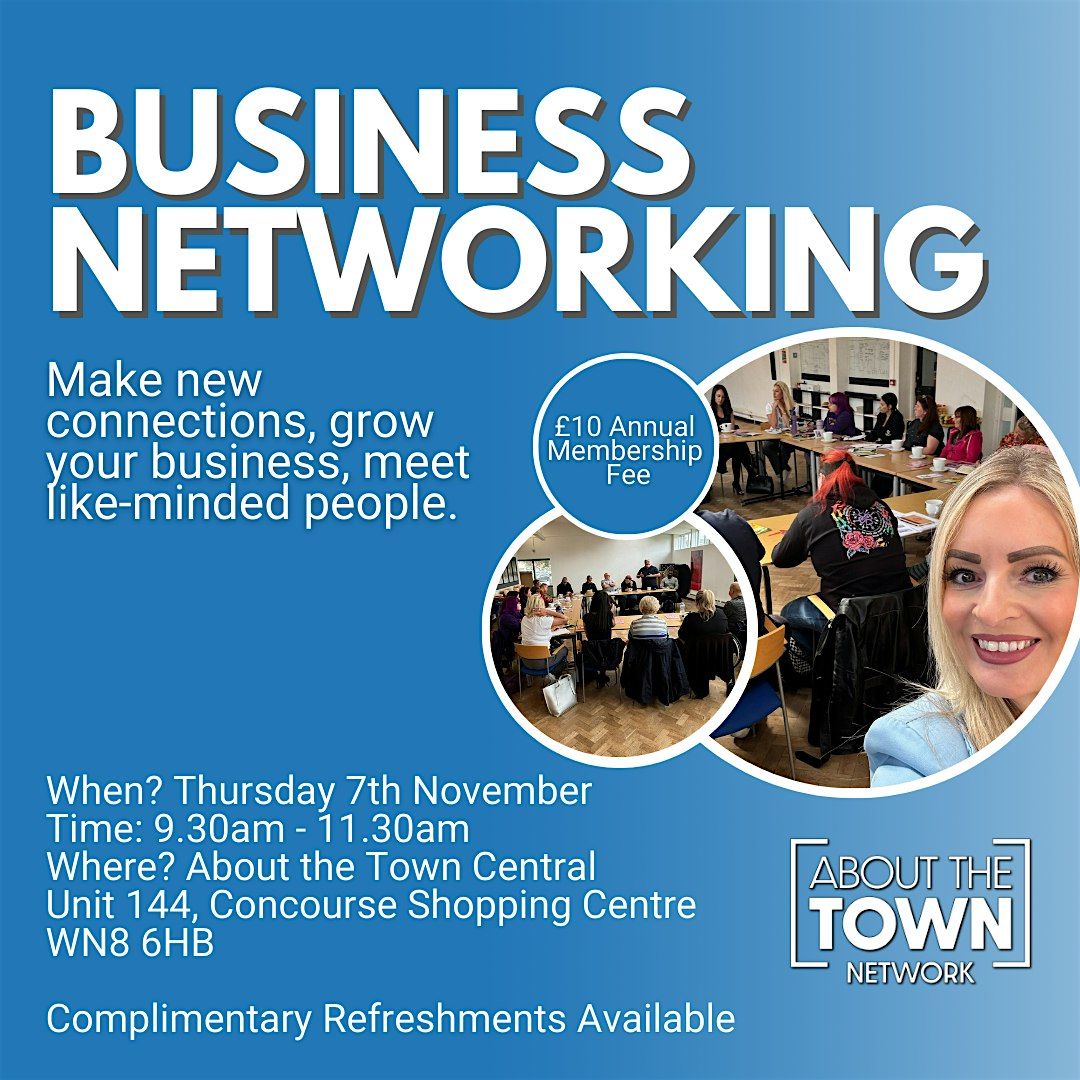 About the Town Business Networking - West Lancashire