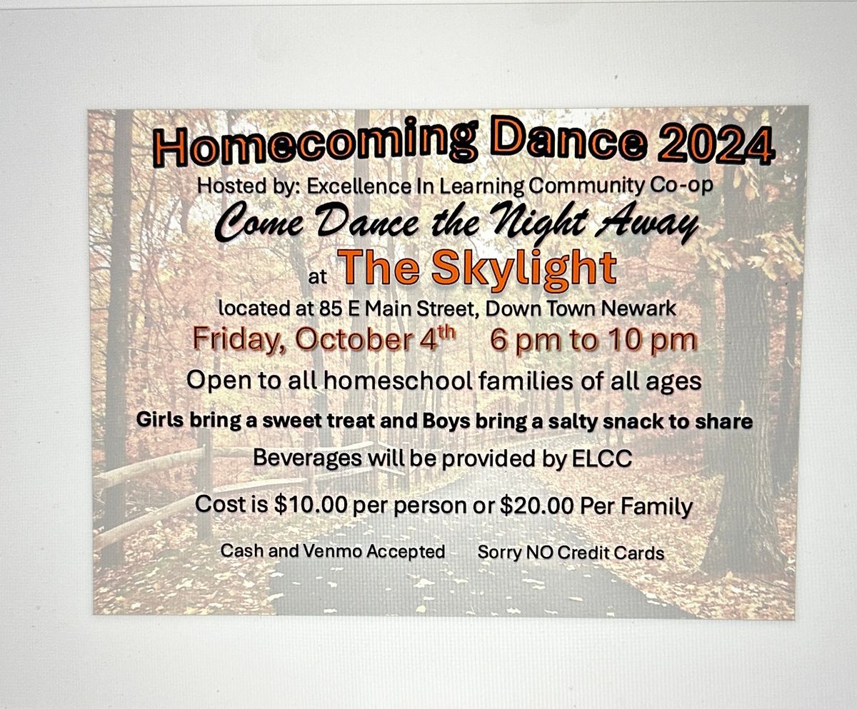 Fall Homecoming Dance 