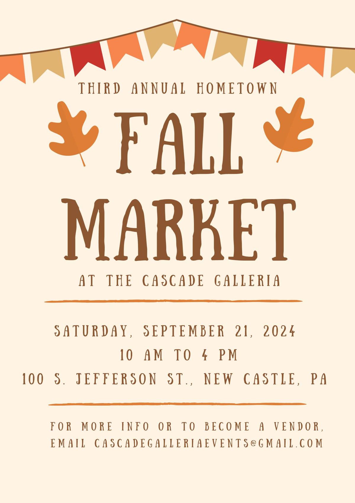 Third Annual Hometown Fall Market