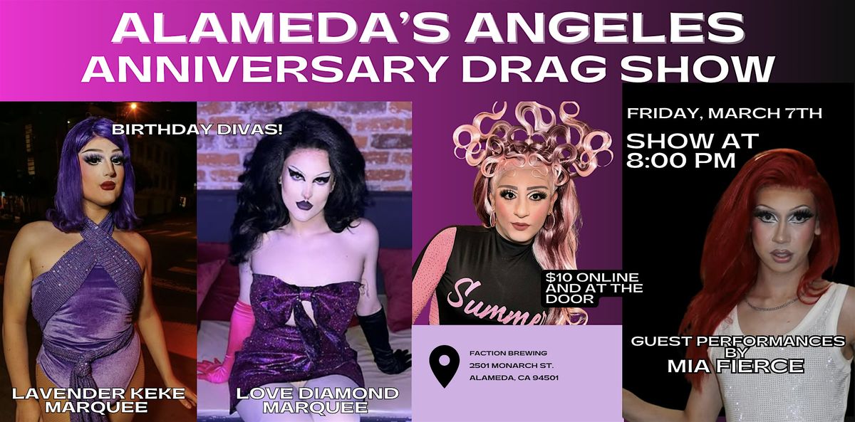 Alameda's Angels Anniversary Drag Show