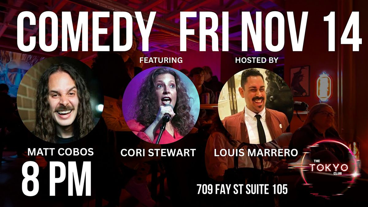 Live Comedy At The Tokyo Club!