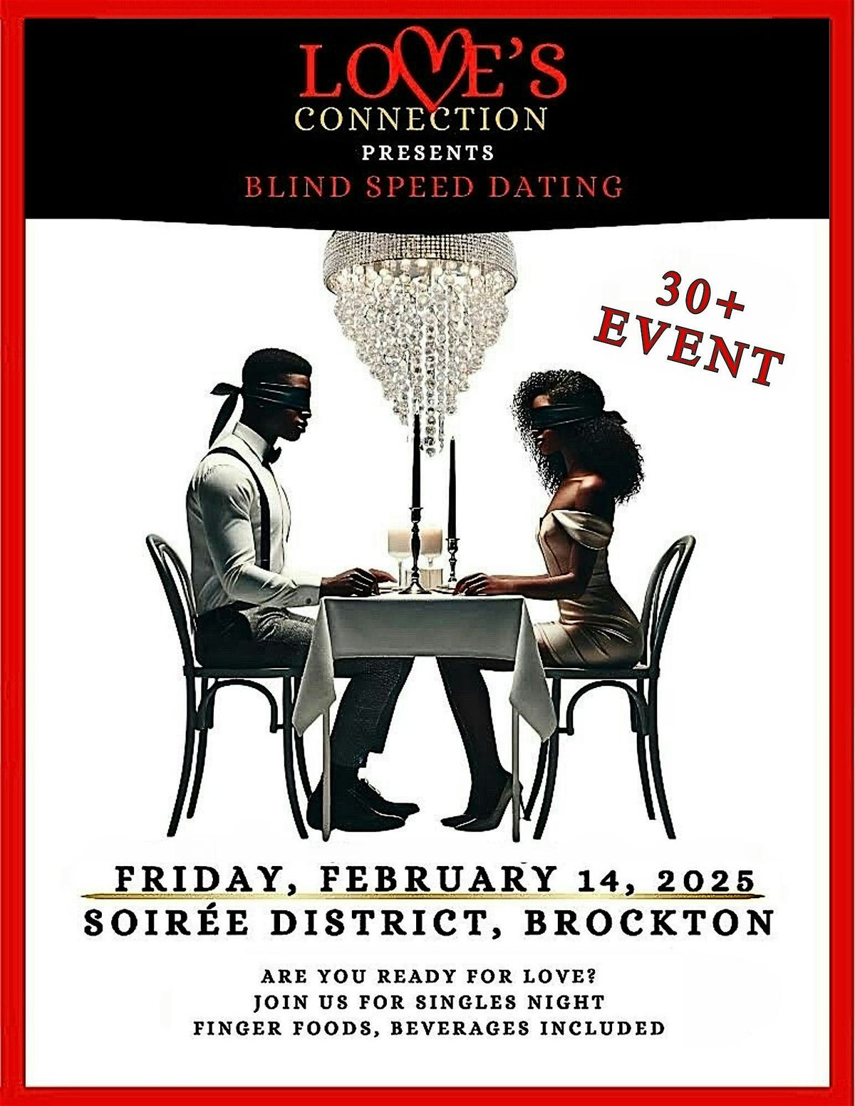 Love's Connection Blind Speed Dating