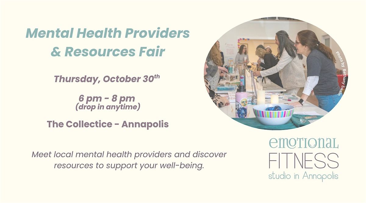 Mental Health Providers and Resources Fair!