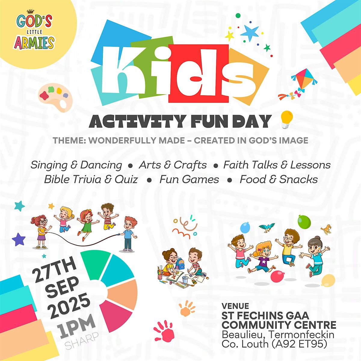 God's Little Armies - Kids Activity Fun Day