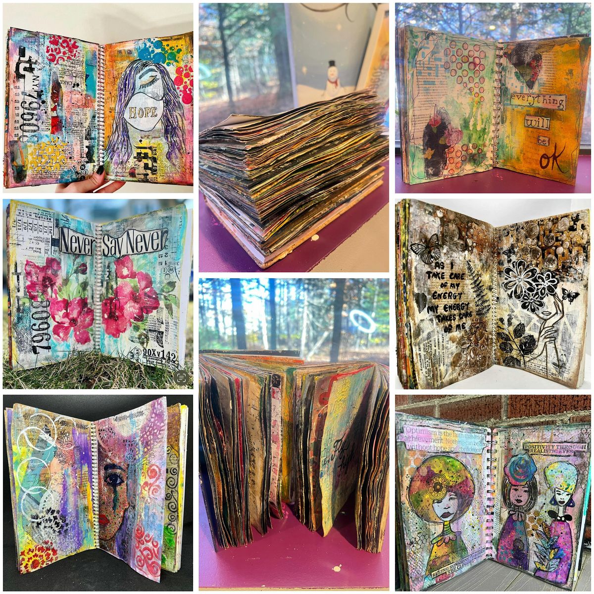 Nights Out @ New Art: Art Journaling Workshop