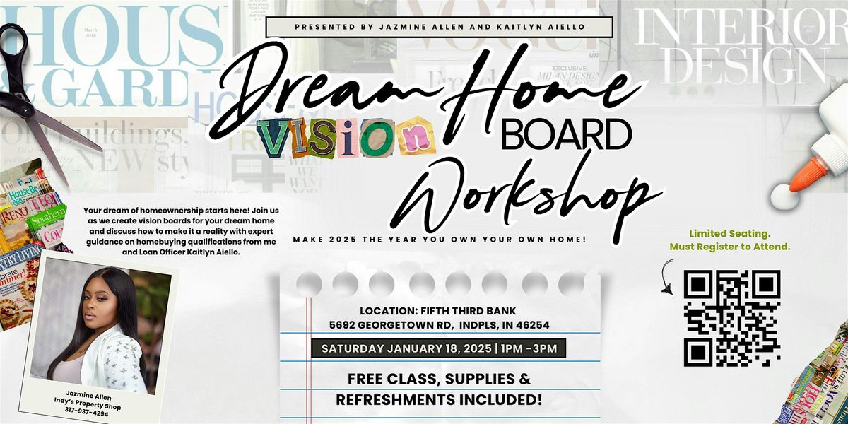 Dream Home Vision Board Workshop