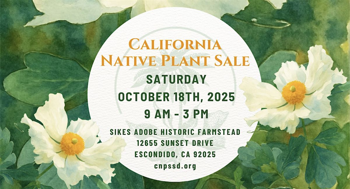 California Native Plant Sale
