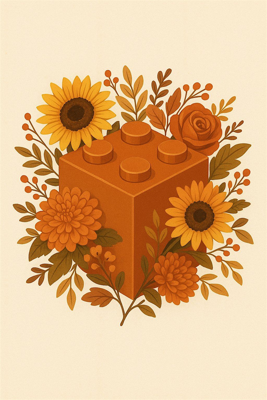 Build and Bloom Experience: Brick Building Friendsgiving Gathering