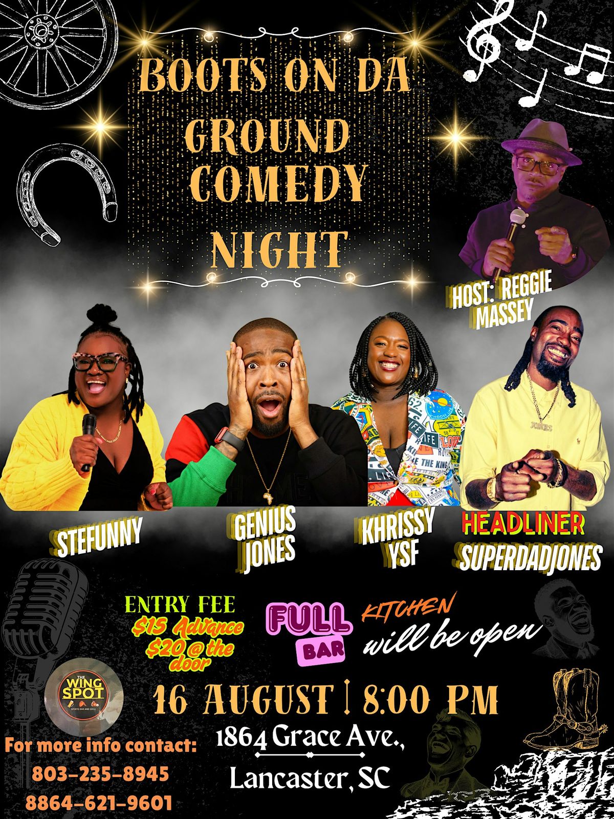 Boots On Da Ground Comedy Show