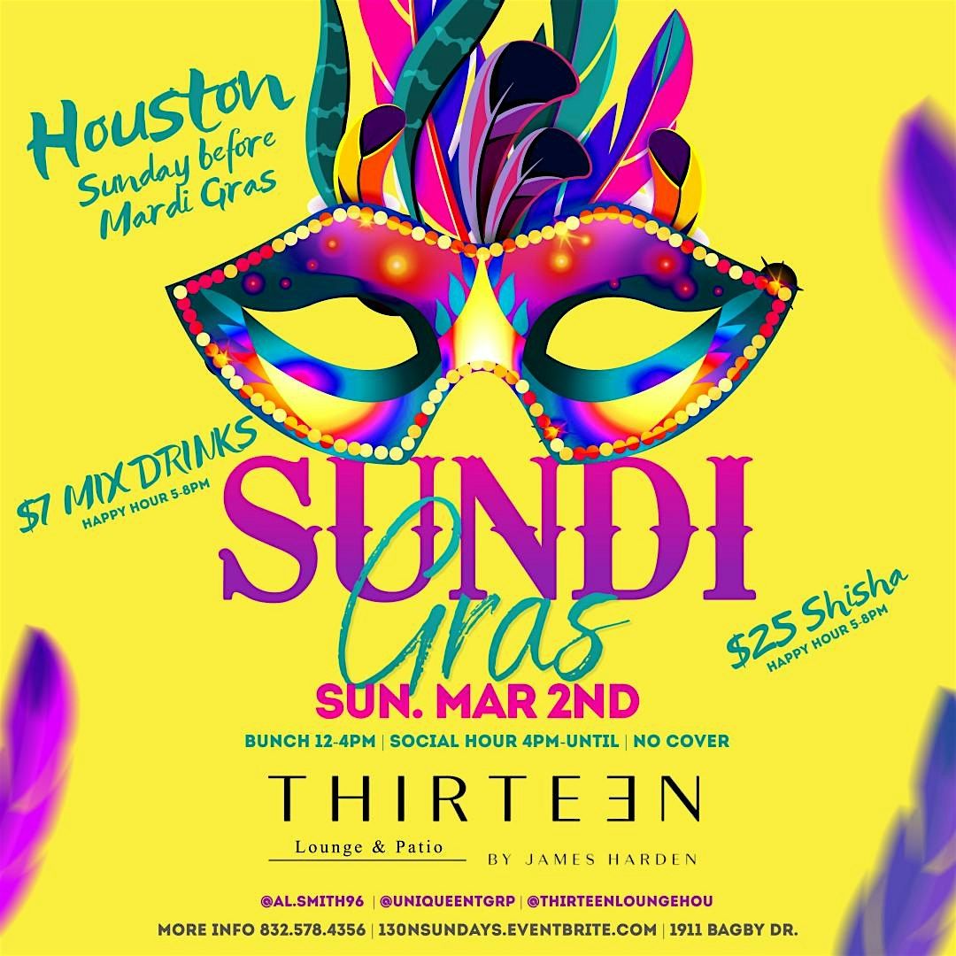 Sundi Gras @ Thirteen