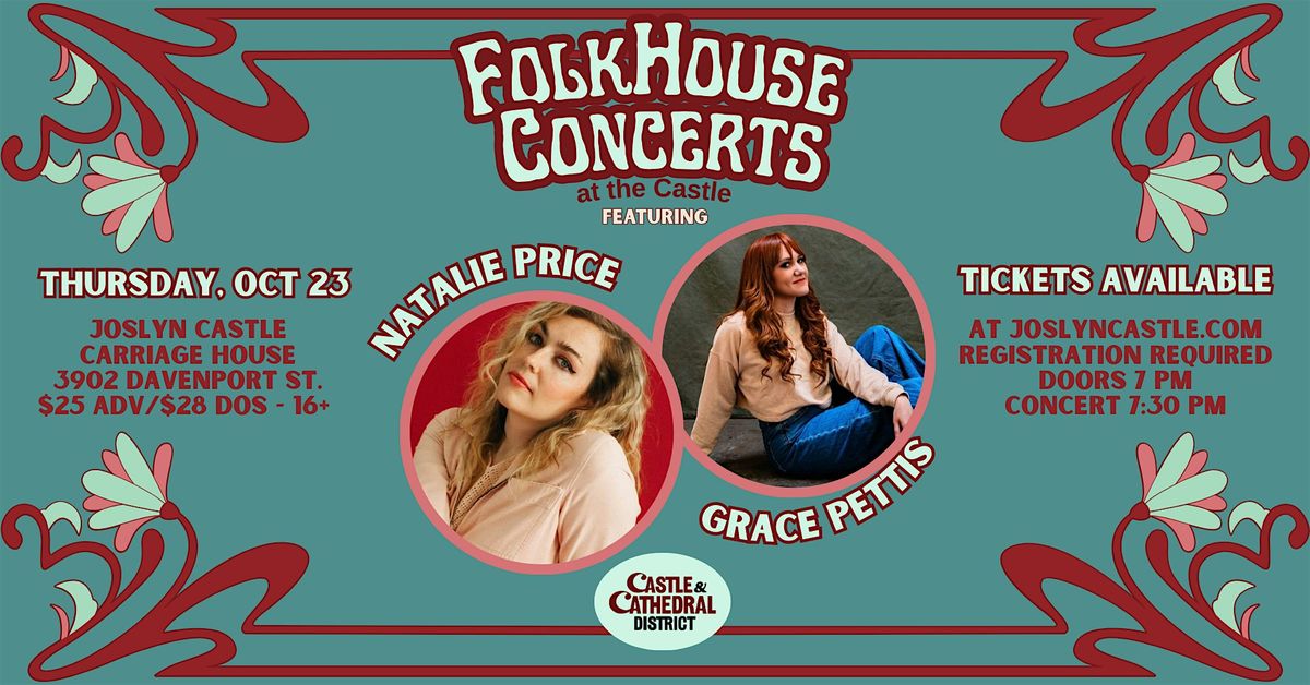 FolkHouse at the Castle: Grace Pettis & Natalie Price