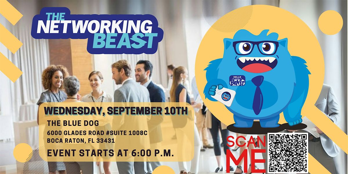 Networking Event & Business Card Exchange by The Networking Beast (BOCA)