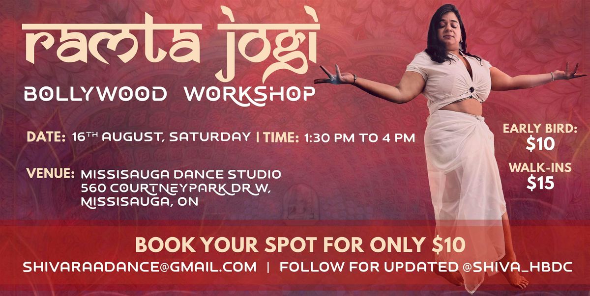 Bollywood Dance Workshop on Ramta Jogi by Shiva
