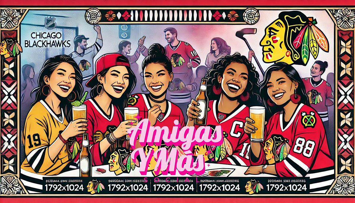 CHICAGO - Amigas Blackhawks Pregame