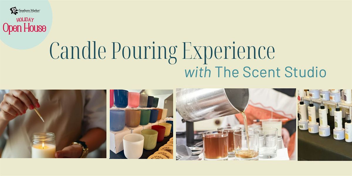Candle Pouring Class with The Scent Studio