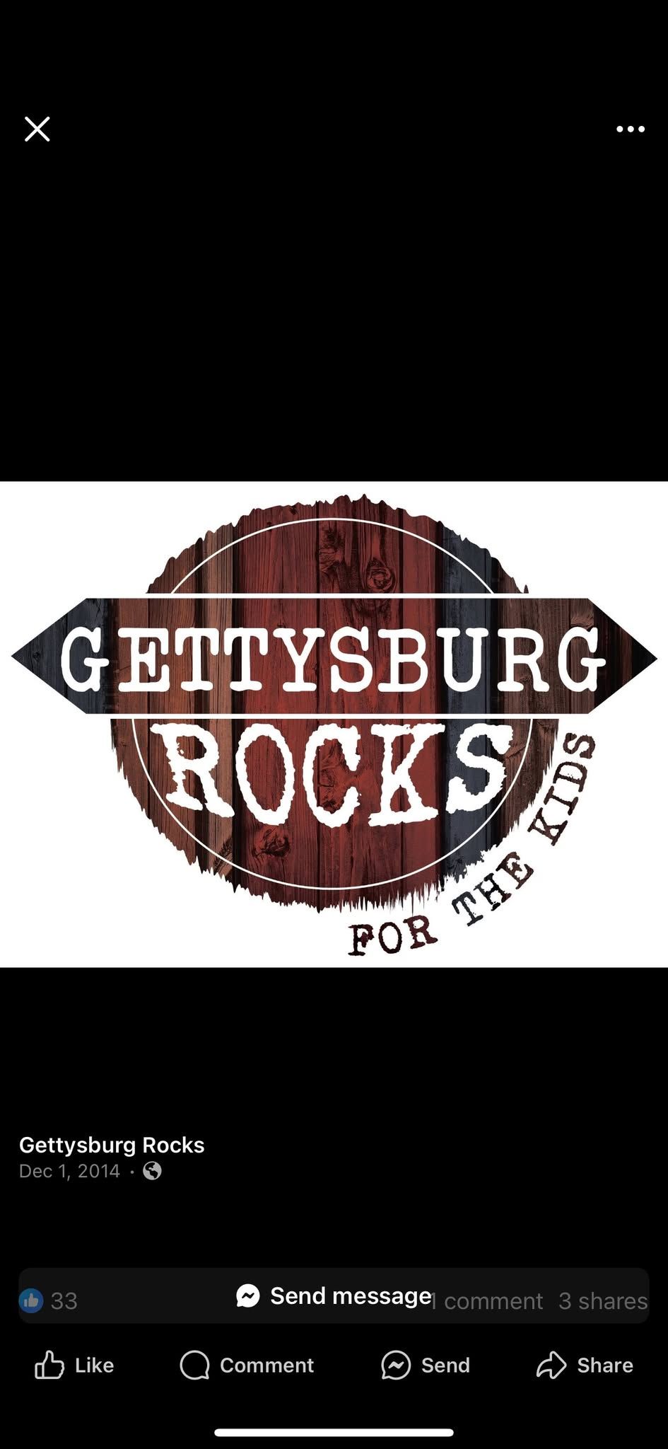 Gettysburg Rocks February 21st and 22nd