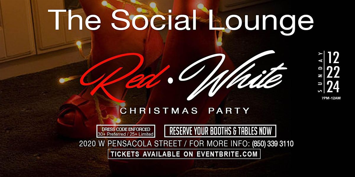 The Social Lounge "Red & White" Christmas Party