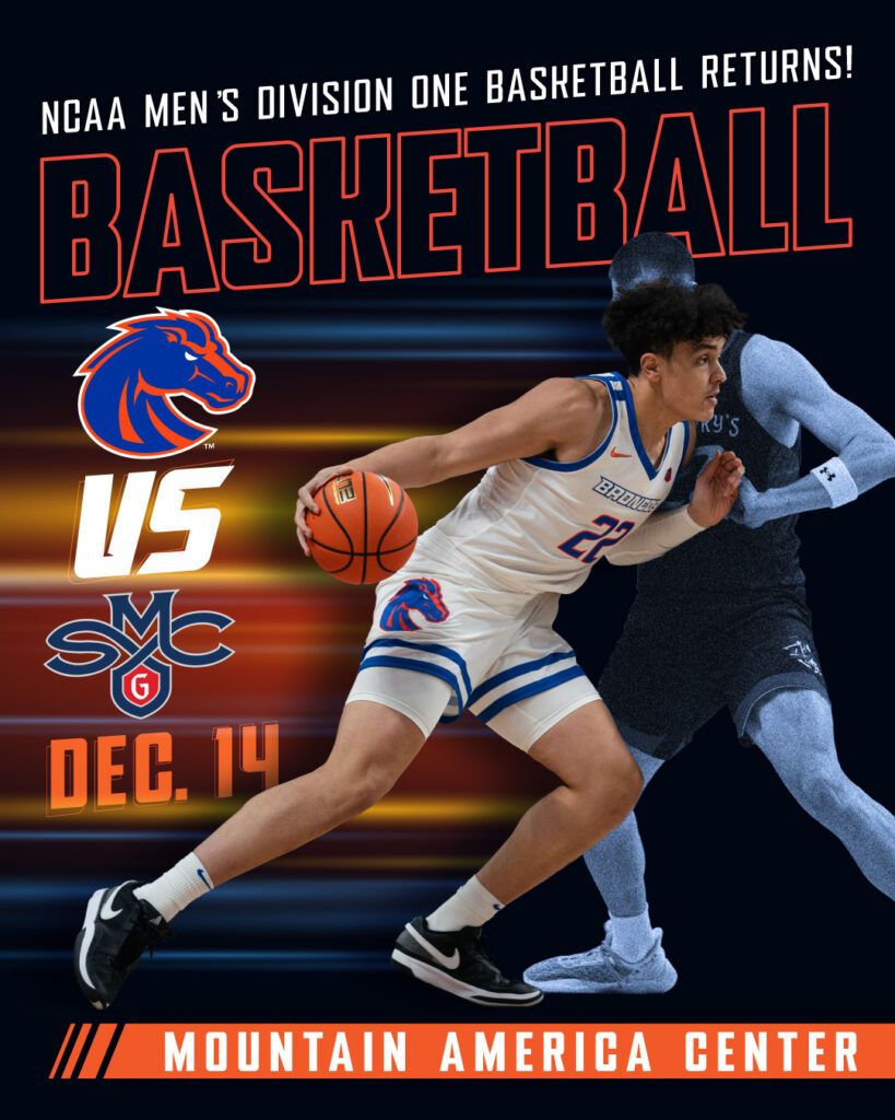 St Marys Gaels vs. Boise State Broncos Mens Basketball at Hero Arena at the Mountain America Center