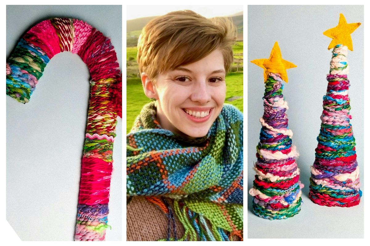 Spun Yarn Wrapped Christmas Decor Workshop with Katelyn Dunn