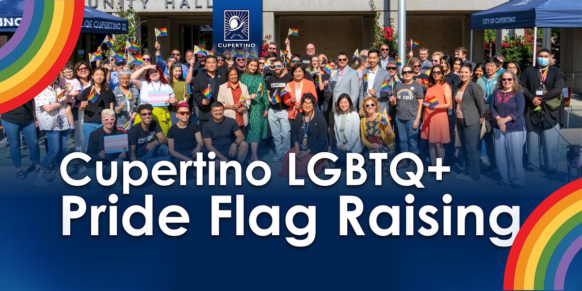 Cupertino LGBTQ+ Pride Flag Raising, Cupertino Community Hall, 10 June 2026