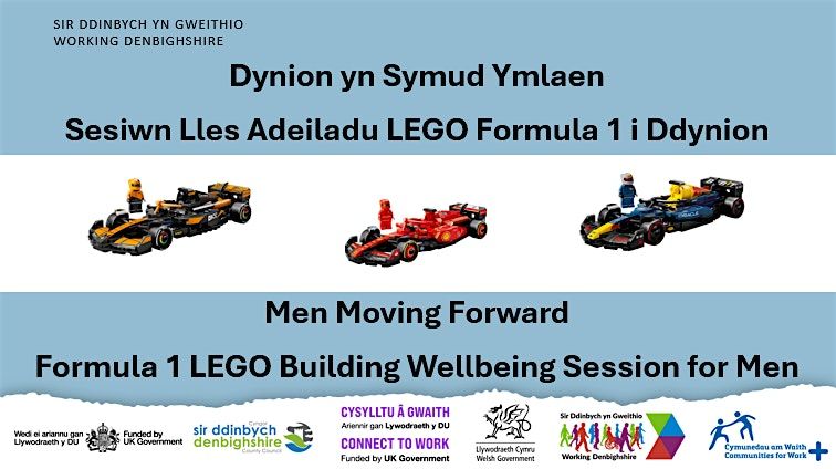Dynion yn Symud Ymlaen - Lego Formula 1\/Men Moving Forward - Lego Formula 1