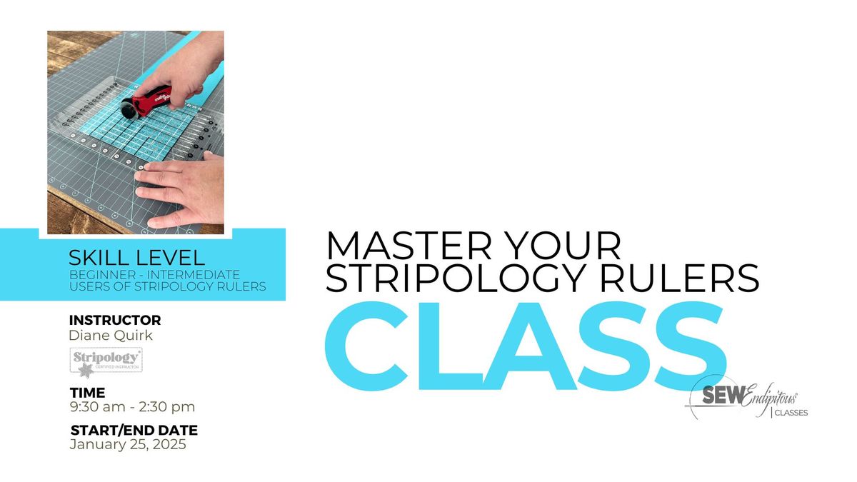 Class: Master Your Stripology Rulers