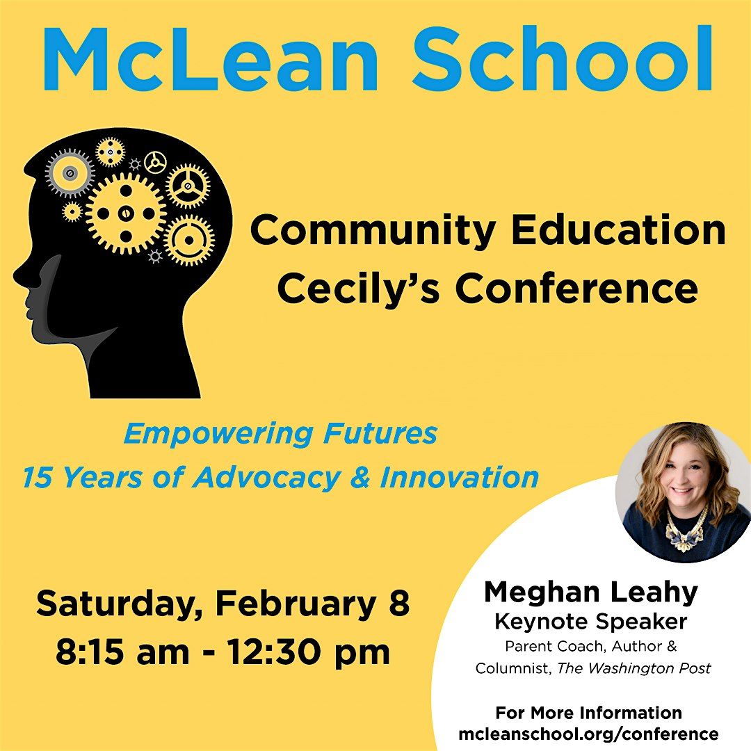 Copy of McLean School Community Education: Cecily\u2019s Conference