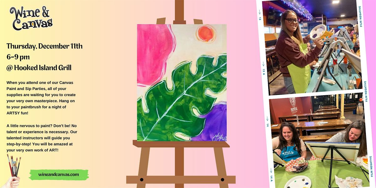 Cape Coral Paint and Sip \u2013 Boho Leaf