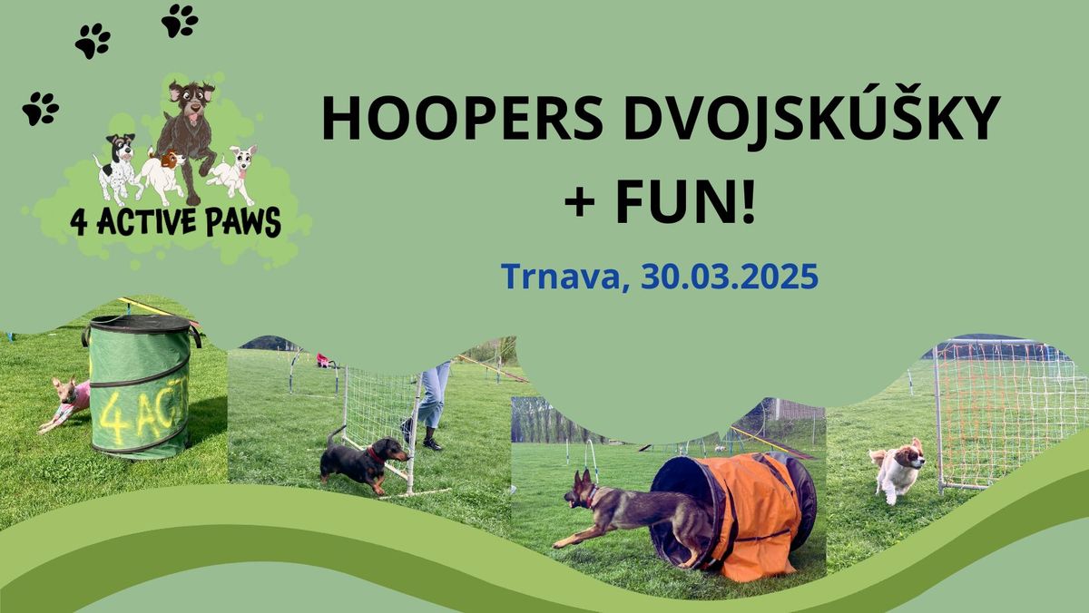 Marcov\u00e9 Hoopers dvojsk\u00fa\u0161ky 4 Active Paws + FUN