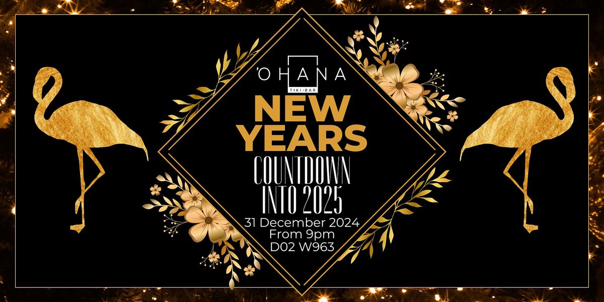 NEW YEARS COUNTDOWN @ 'OHANA