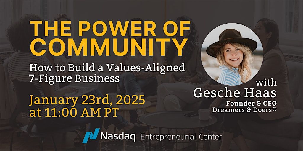 The Power of Community: How to Build a Values-Aligned 7-Figure Business