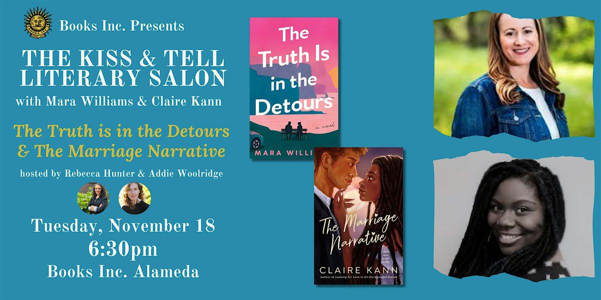 KISS & TELL LITERARY SALON at Books Inc. Alameda