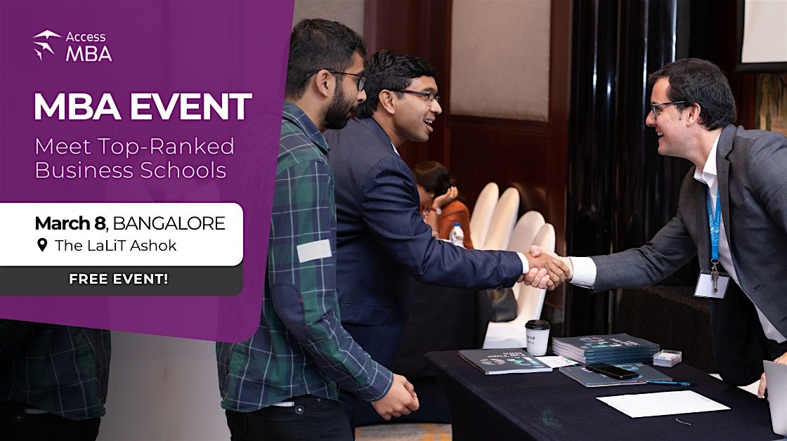 Access MBA event in Bangalore on March 8th