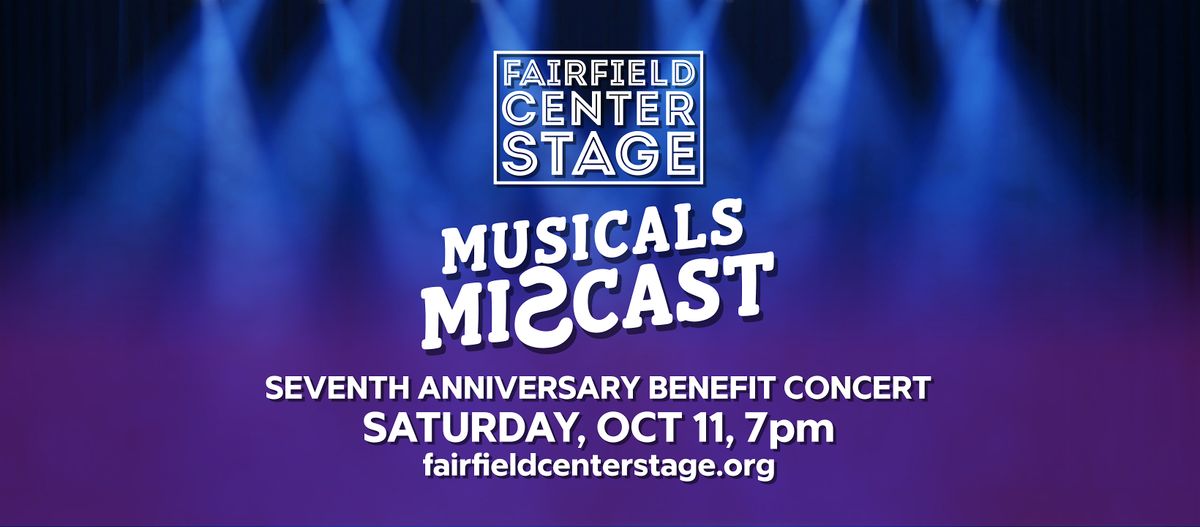 FCS presents "Musicals Miscast"  -- 2025 Benefit Concert Oct 11