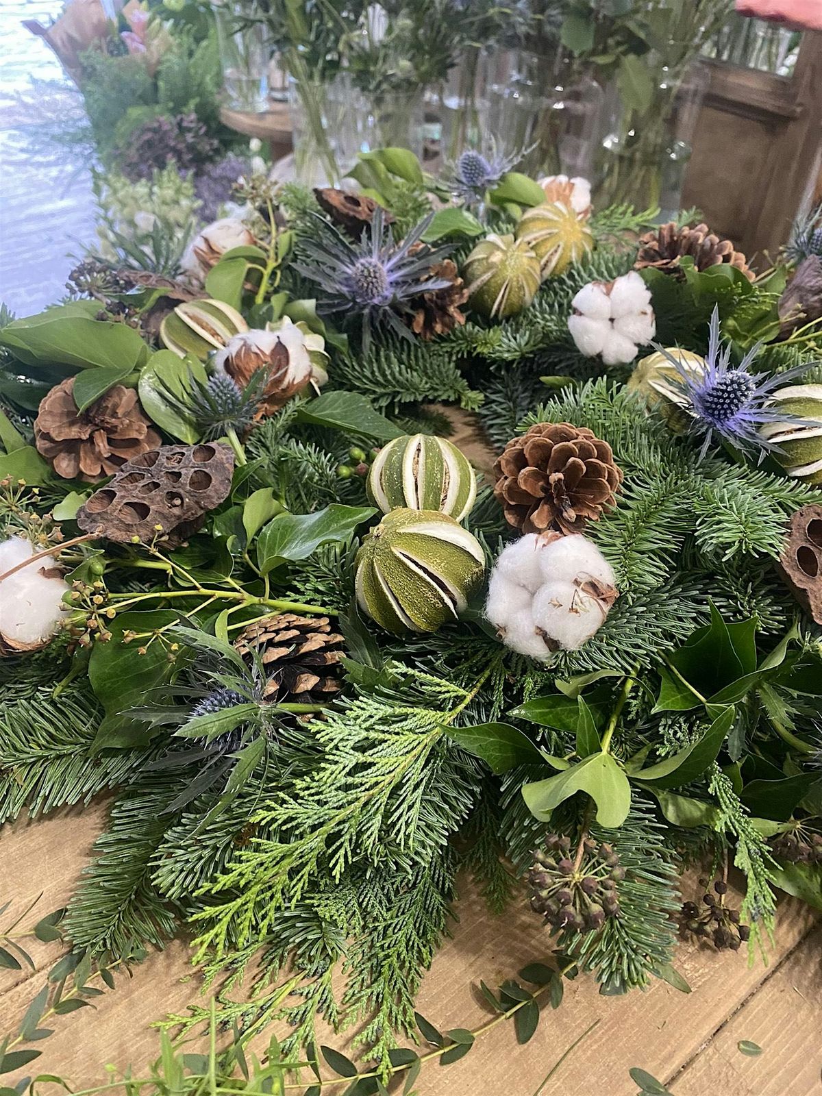 Molton Brown Leeds Christmas Wreath Making Shopping Evening