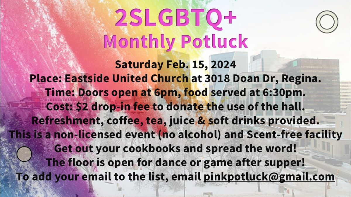 2SLGBTQ+ Monthly Potluck