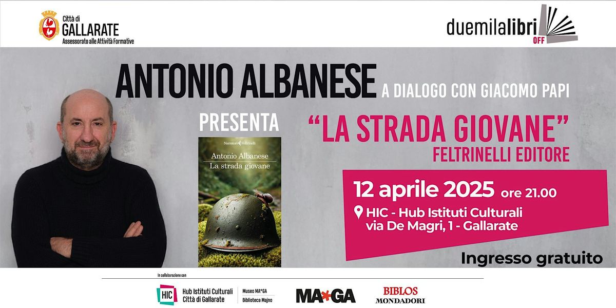 Antonio Albanese presenta "La strada giovane"