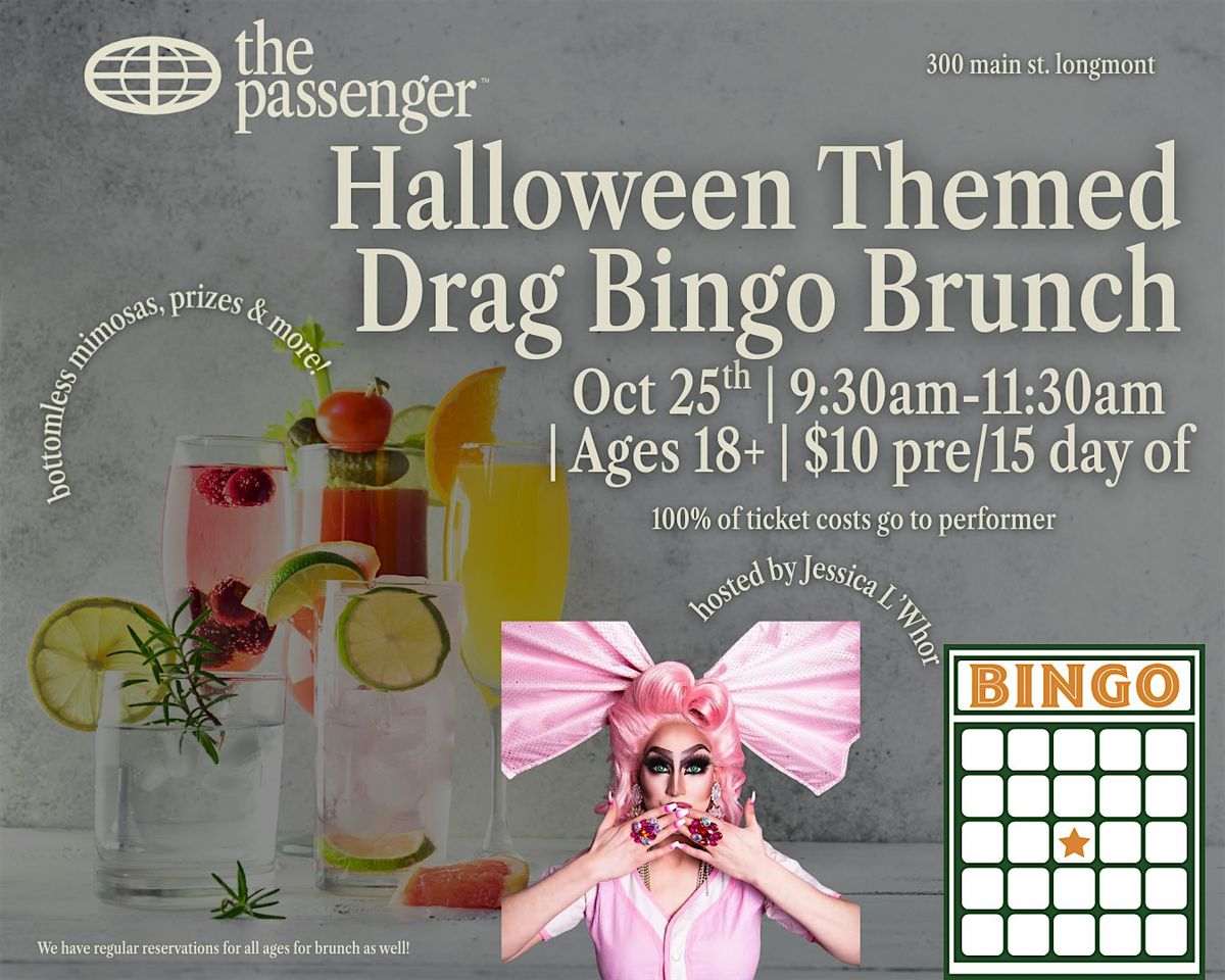 Halloween Themed Drag Bingo Brunch!