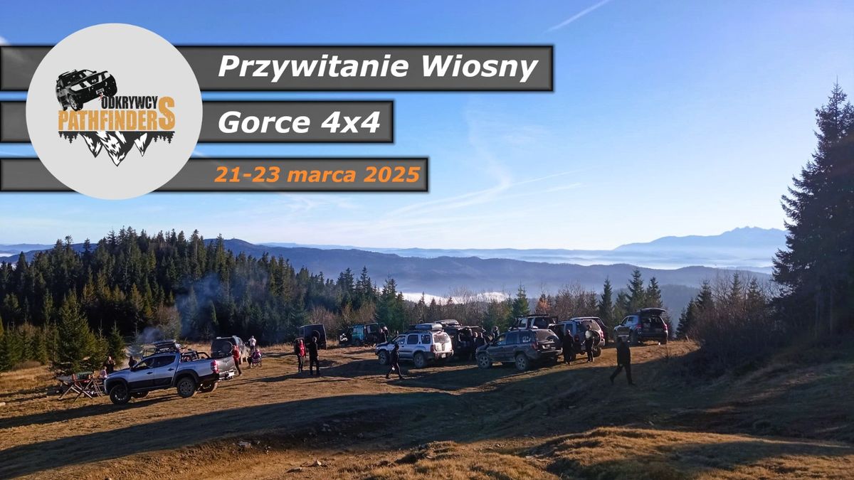 Gorce - Przywitanie Wiosny - 4x4 