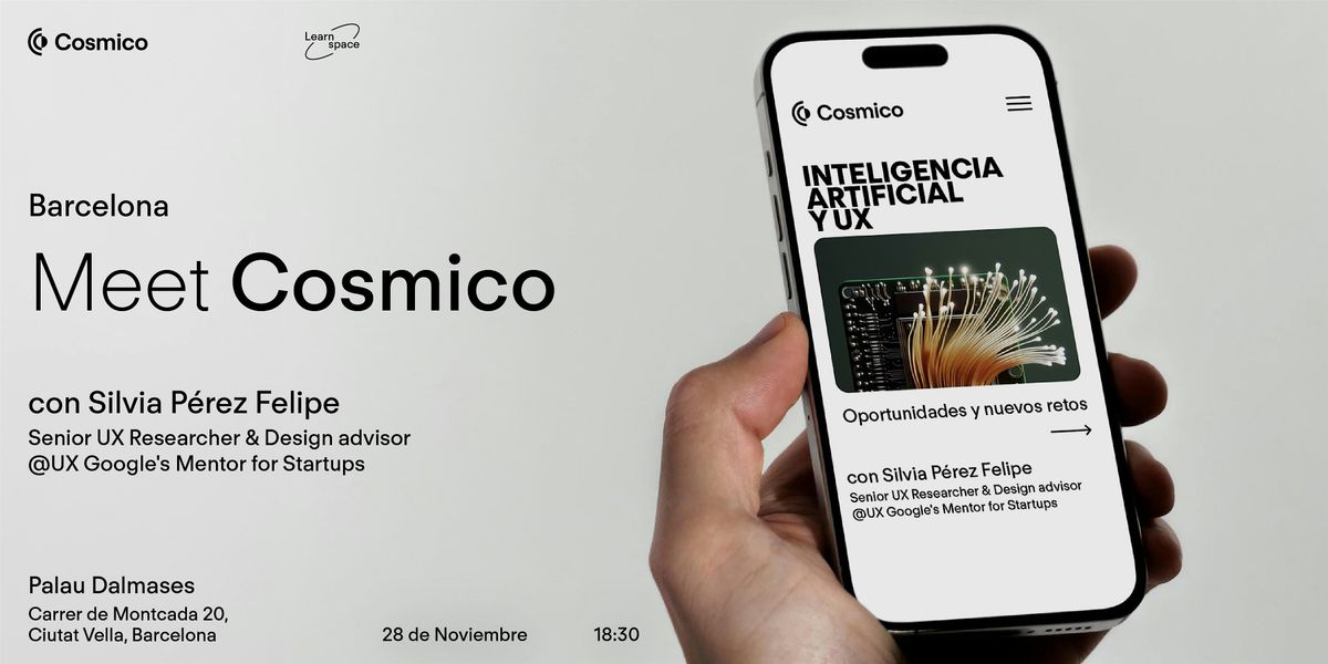 Meet Cosmico. Ideas que conectan, perspectivas que unen.