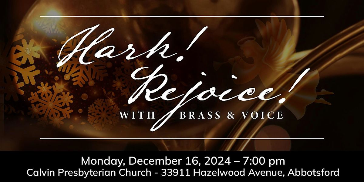 Hark! Rejoice! With Brass and Voice!