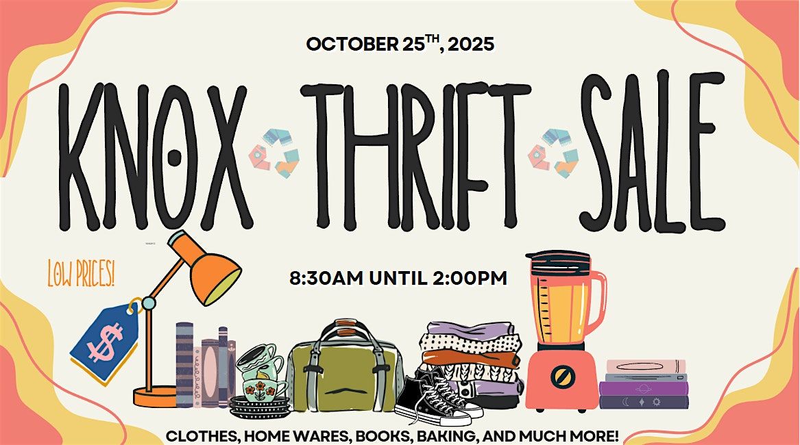 Knox Thrift Sale