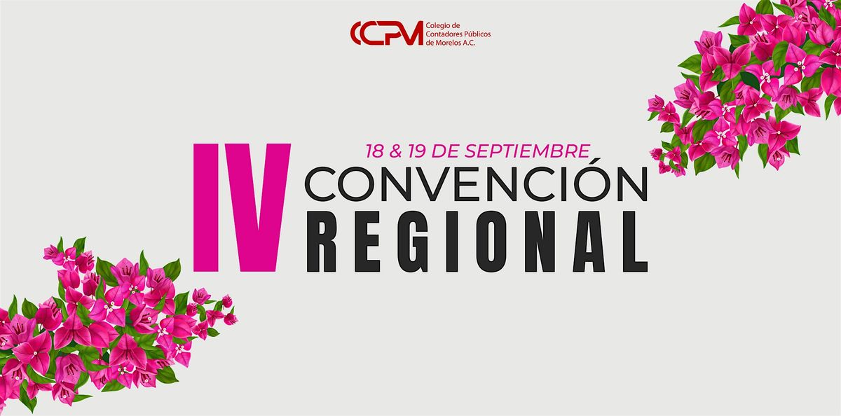 IV Convenci\u00f3n Regional de Contadores P\u00fablicos - Regi\u00f3n Centro del IMCP