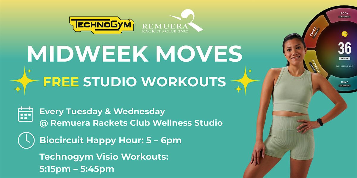 Midweek Moves | Free Workouts @Remuera Rackets Club