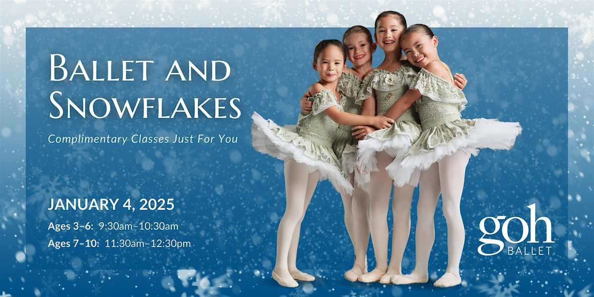 Vancouver: Ballet and Snowflakes - Complimentary Trial Class