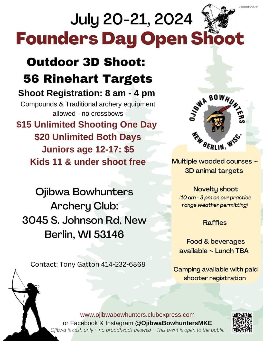 Founders Day Open Shoot 2024