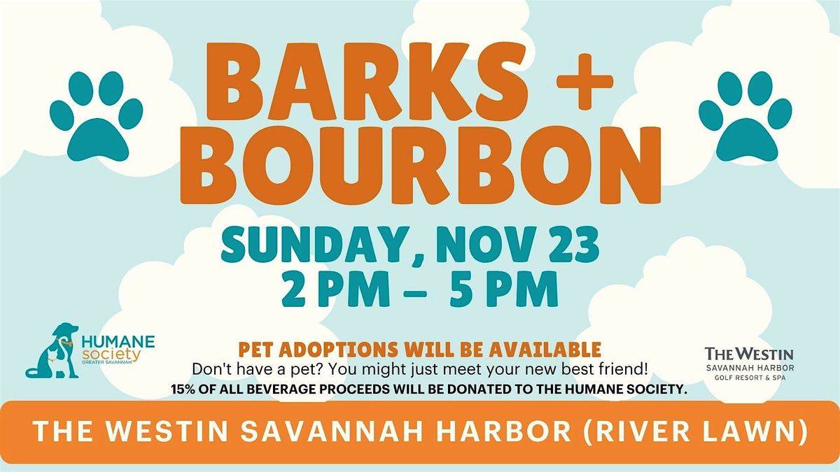 Barks & Bourbon for the Humane Society