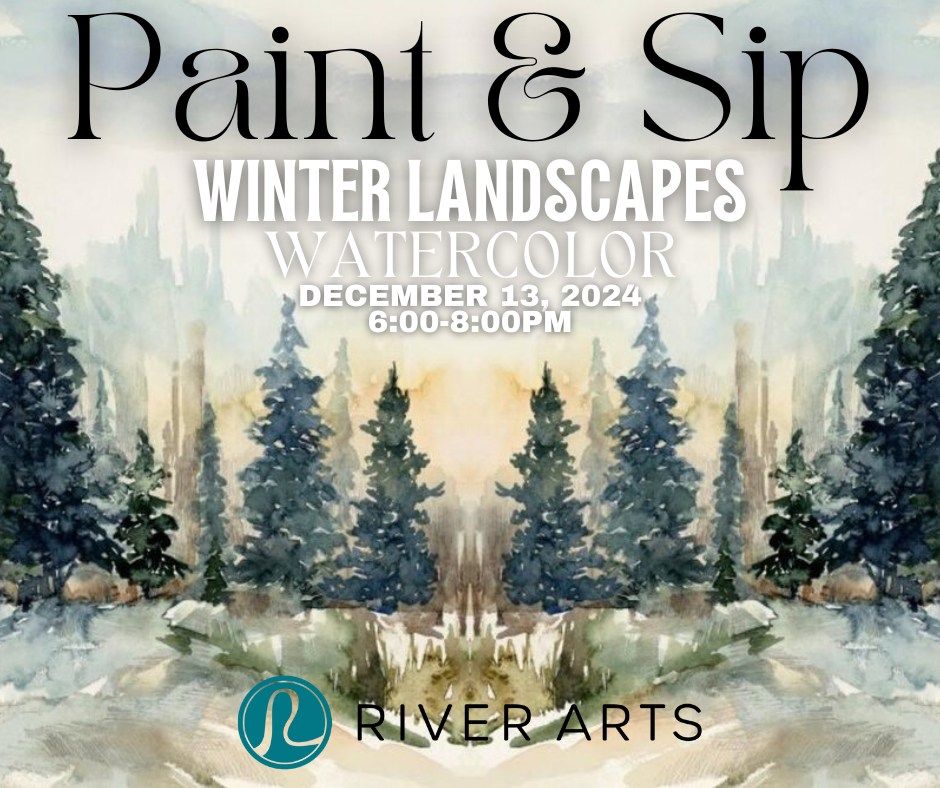 Paint & Sip | December | Winter Landscapes