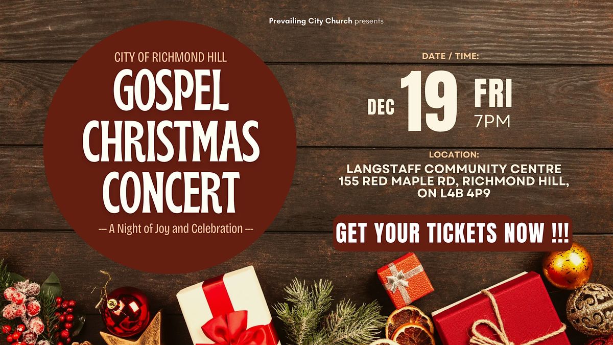 GOSPEL CHRISTMAS CONCERT