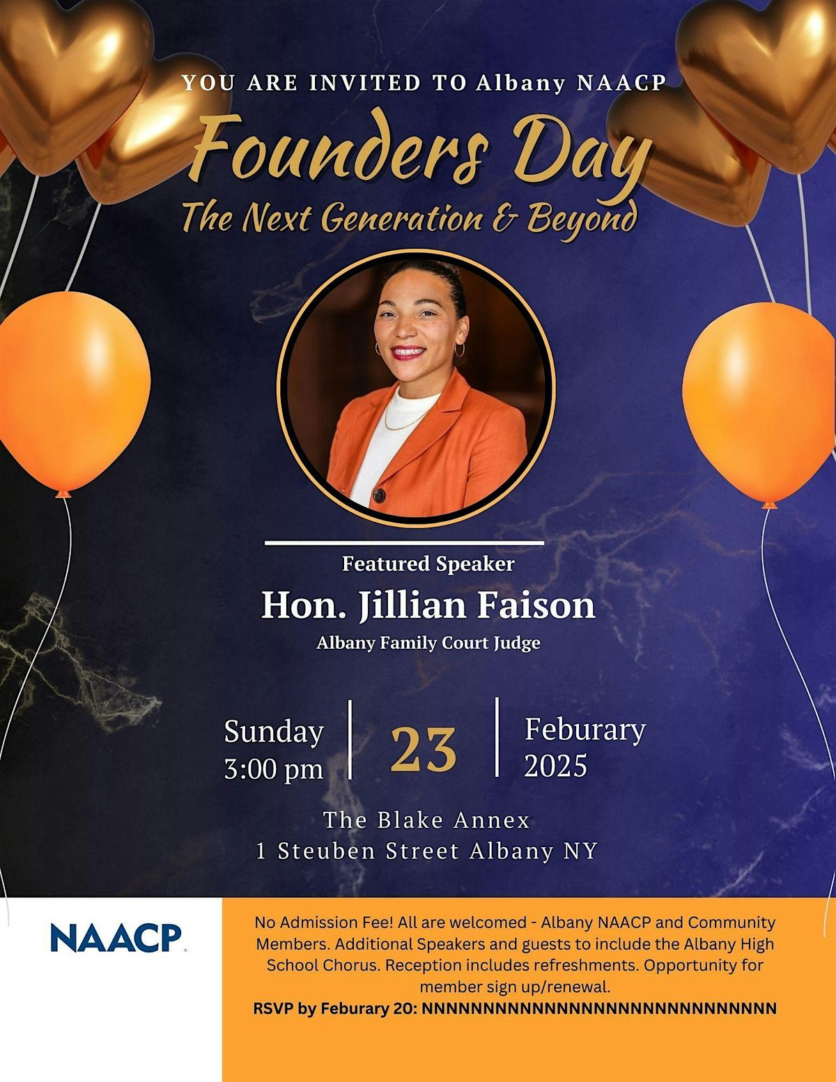 Albany NAACP Founders' Day Gathering